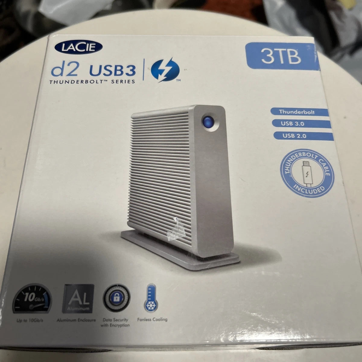 New LaCie D2 Thunderbolt Series / USB 3 External Drive 3TB