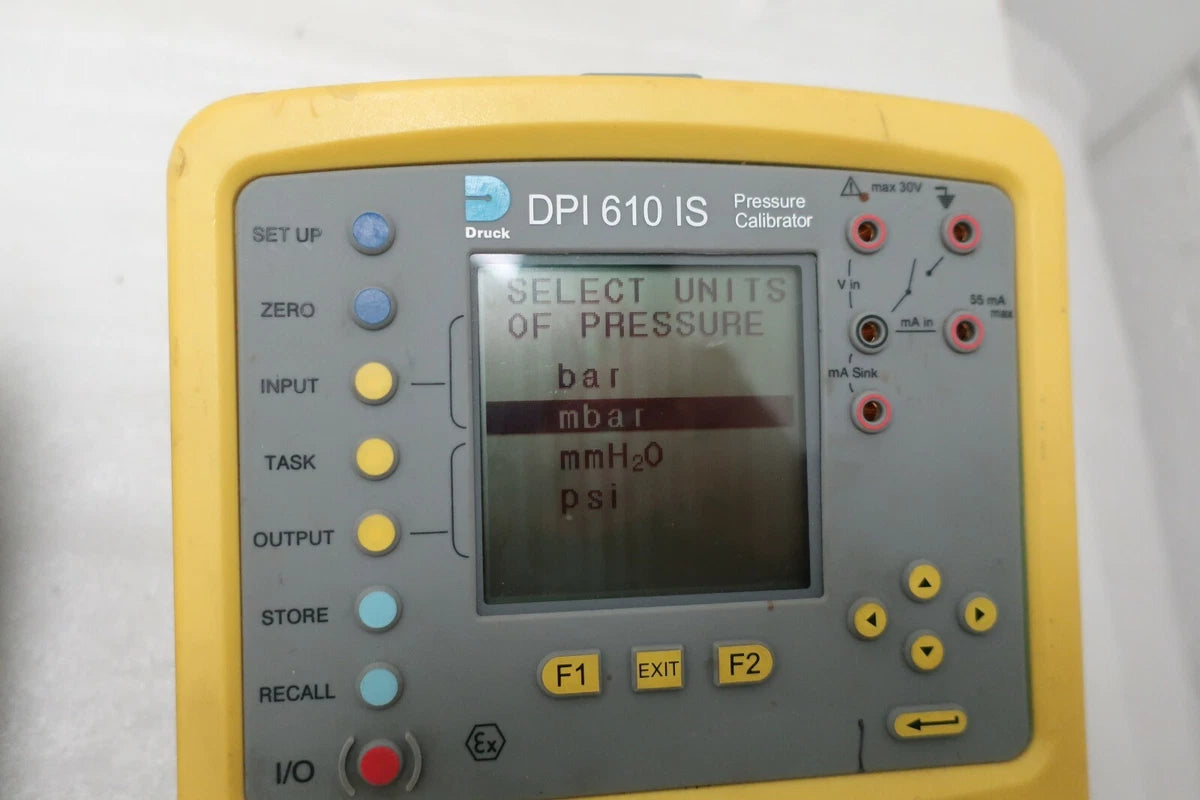 Druck DPI 610 IS Portable Hydraulic Pressure Calibrator 70 Mbar G|297897102811