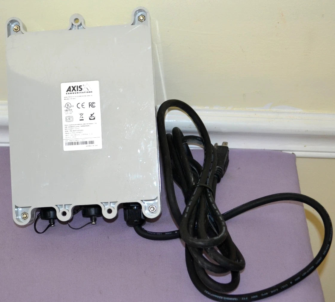 Axis T8123-E Outdoor Midspan 30W PoE With Injector, 1-Port, IP66 Weatherproof|286683407848