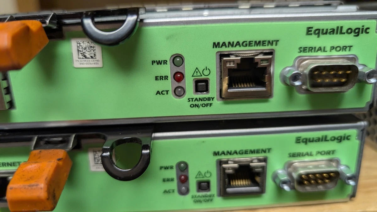 LOT OF 2 DELL EQUALLOGIC E09M001 E09M CONTROL MODULE TYPE 11|375898735704