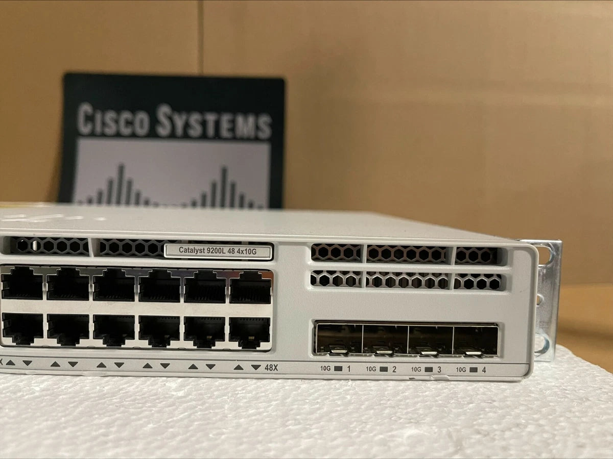 Cisco Catalyst C9200L-48T-4X-E Catalyst 9200L-Series 48-Port Switch