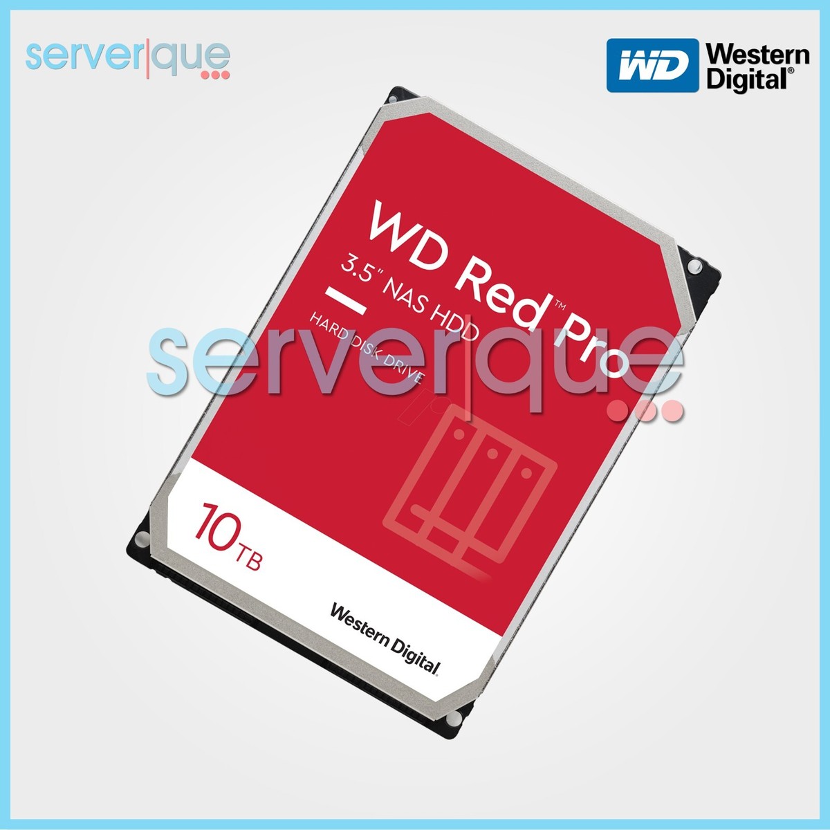 WD102KFBX Western Digital Red Pro 10TB 7200RPM SATA 6Gb/s 256MB 3.5" Hard Drive|235898091396
