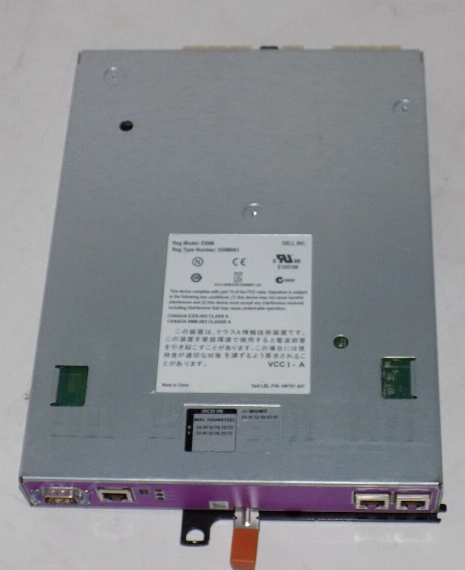 Dell 0WDWJM EqualLogic PS4100 Type 12 ISCSI 1G Controller Module E09M, E09M001|186319871821