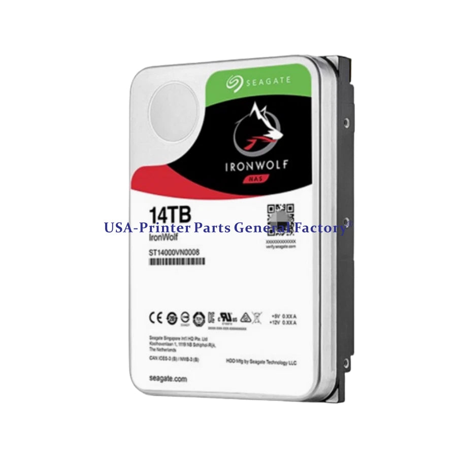 ST14000VN0008 Compatible Seagate 14TB 3.5"SATA 7200rpm Internal HDD 256MB
