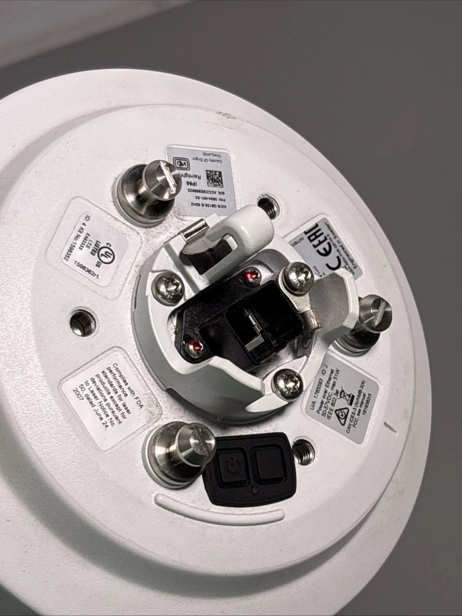 2x Axis Q6155-E 60Hz PTZ Dome Network Camera 0934-001-02, Laser Focus/AS-IS