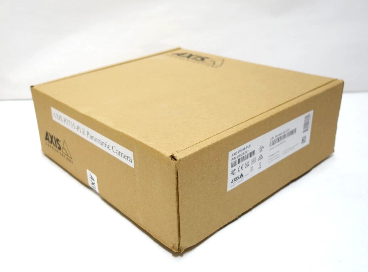 New Axis P3735-PLE 02663-001 8MP Outdoor IR 360° 4-Sensor IP PoE Network Camera