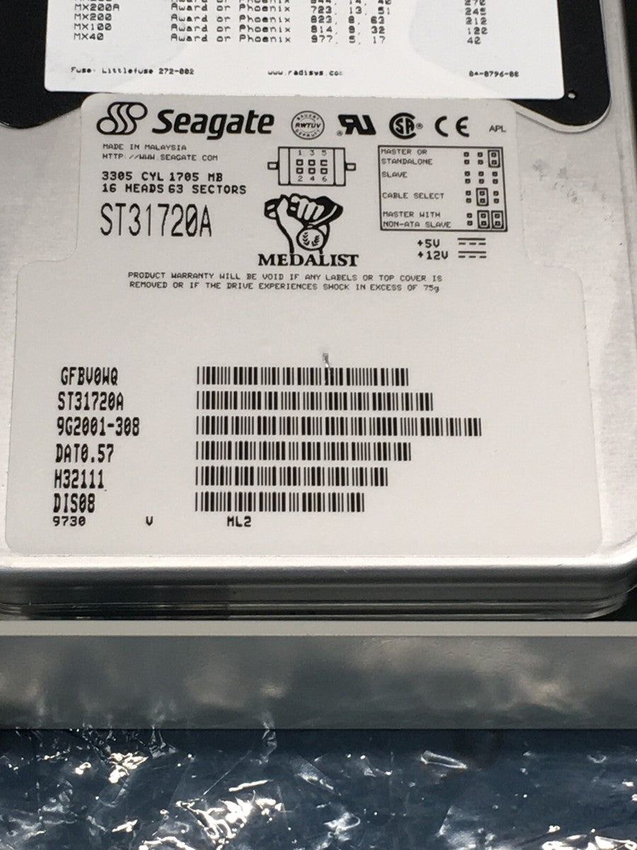RadiSys EXP-MX Hard Drive Module, Controller, 60-0045-02, 61-0067-20, 119284