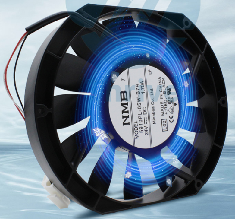 1pcs 17CM Inverter Cooling Fan 24V 1.70A 3-wire 5910PL-05W-B79 17251