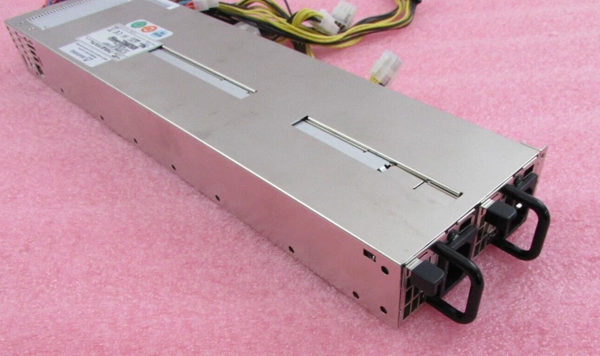 Zippy EMACS M1K2-5C01V4H 1200w 1U Redundant Server Power Supply w/ 2x Pwr Module