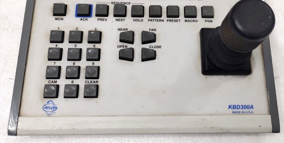 Pelco Kbd300A Universal Joystick Camera Keyboard Controller Audio/Video91Kk #11