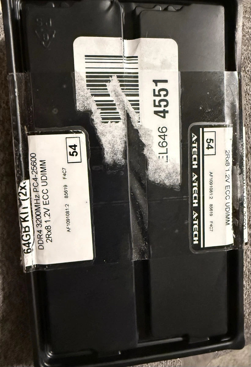 A-Tech 64GB Kit 2x 32GB PC4-25600 Laptop SODIMM DDR4 3200 MHz 260-Pin Memory RAM|376647077549