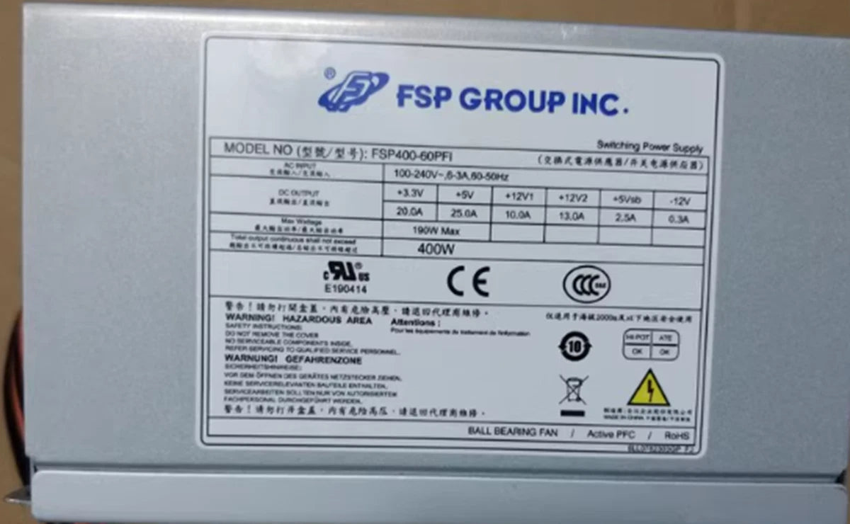 One Brand New FSP FSP400-60PFI Power Supply - US Stock|257159183505