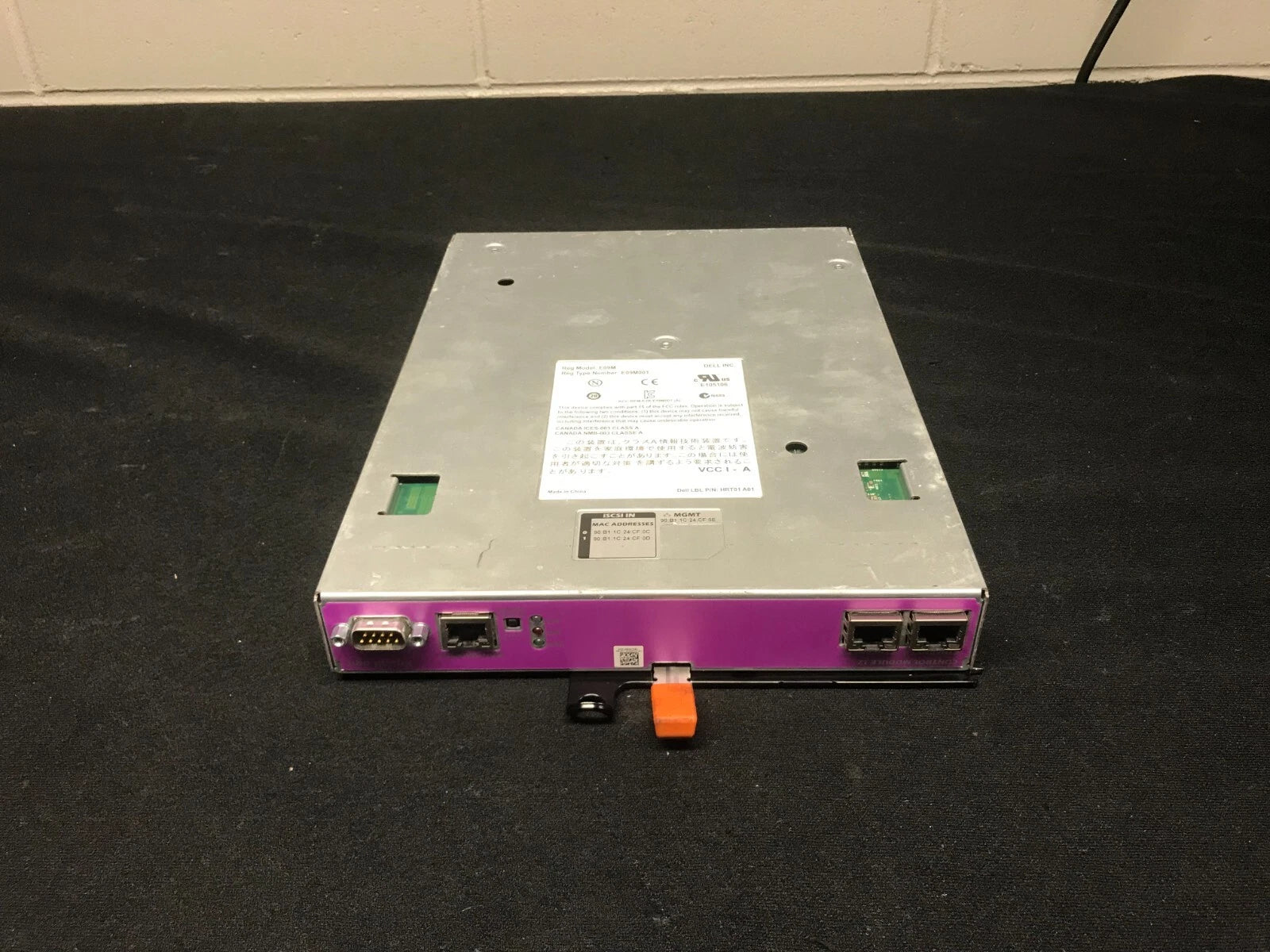 Dell EqualLogic Type 12 Control Module E09M E09M001 HRT01 A01|315785839668