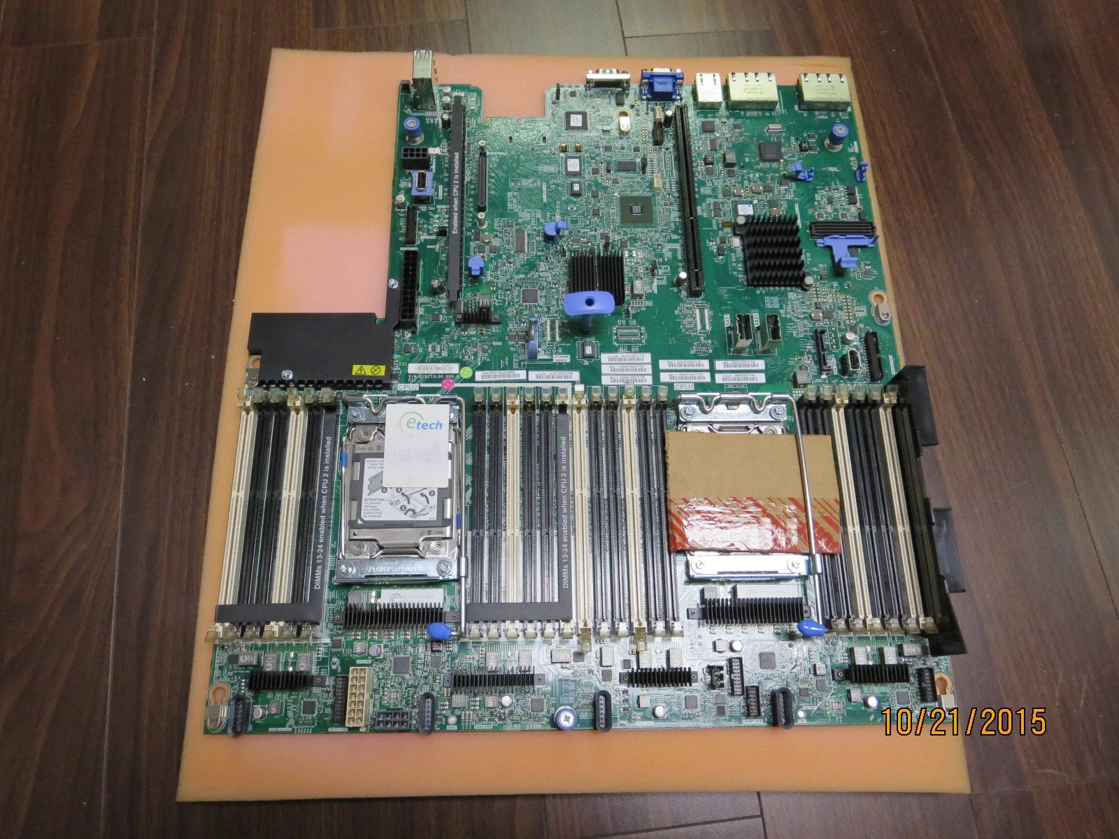 00D2888 or 00W2671 - IBM System x3650 M4 System Board, MT 7915 |382194419486