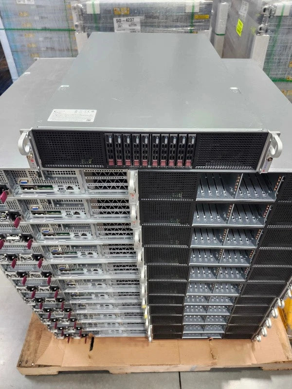 Supermicro SYS-2029GP-TR 2U 6x GPU Server 2x Gold 5118 24-Core 2.3GHz 32GB RAM