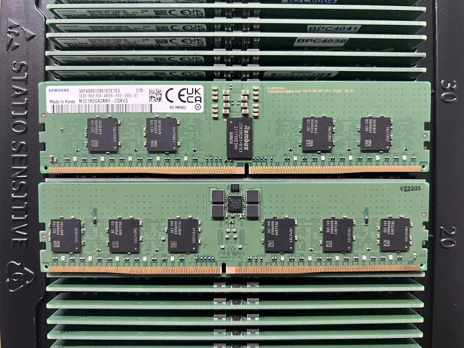 SAMSUNG 16GB RAM ECC RDIMM 1Rx8 DDR5 4800MHz PC5-4800B ECC REG Sever Memory|389155629238