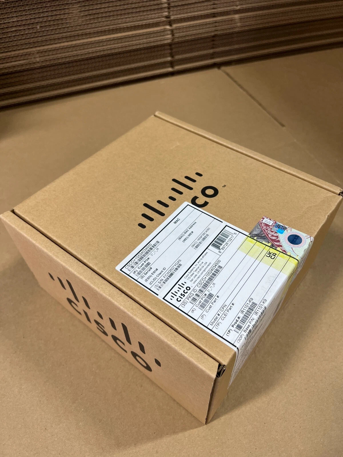 IR1101-K9 CISCO IR1101 INTEGRATED SERVICE ROUTER, RUGGED|314037317103