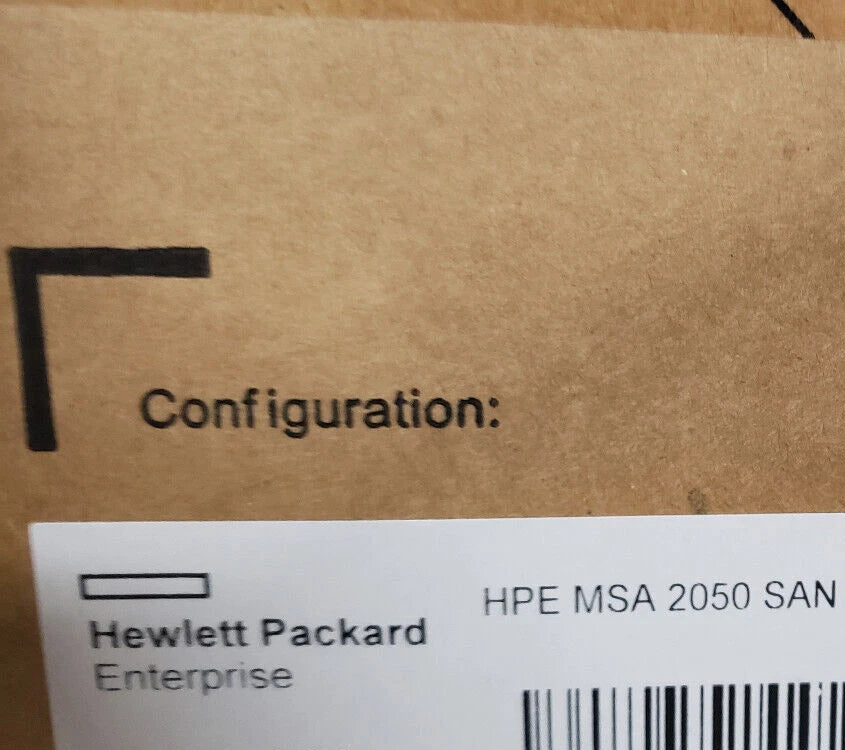 HPE MSA 2050 SAN DC 12 LFF Storage Q1J00A