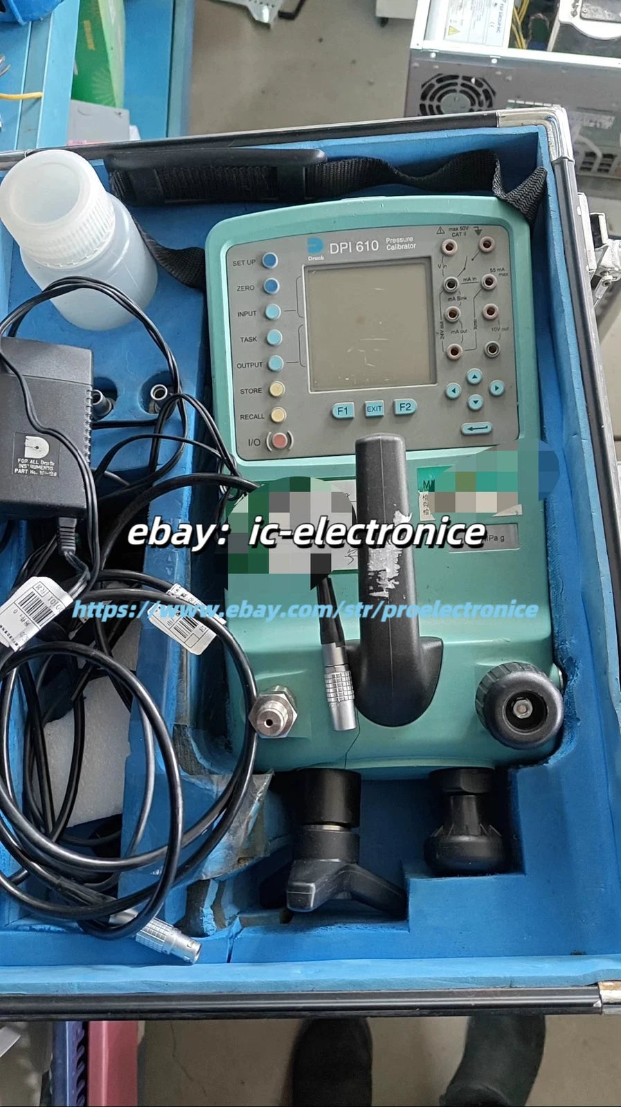 USED Druck DPI 610 Portable Pressure Calibrator used Fast shipping /ic