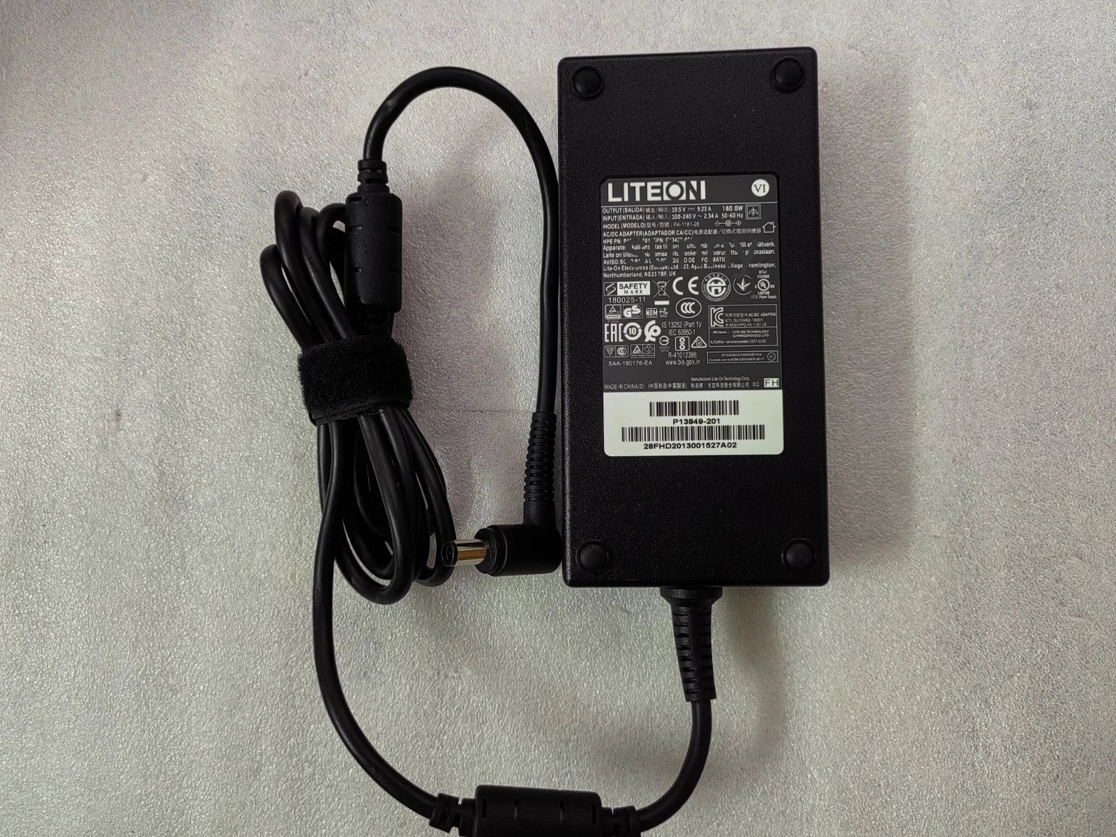 PA-1181-28 For HPE MicroServer Gen10+ LITEON 19.5V 9.23A 180W AC Adapter Genuine|157128161053