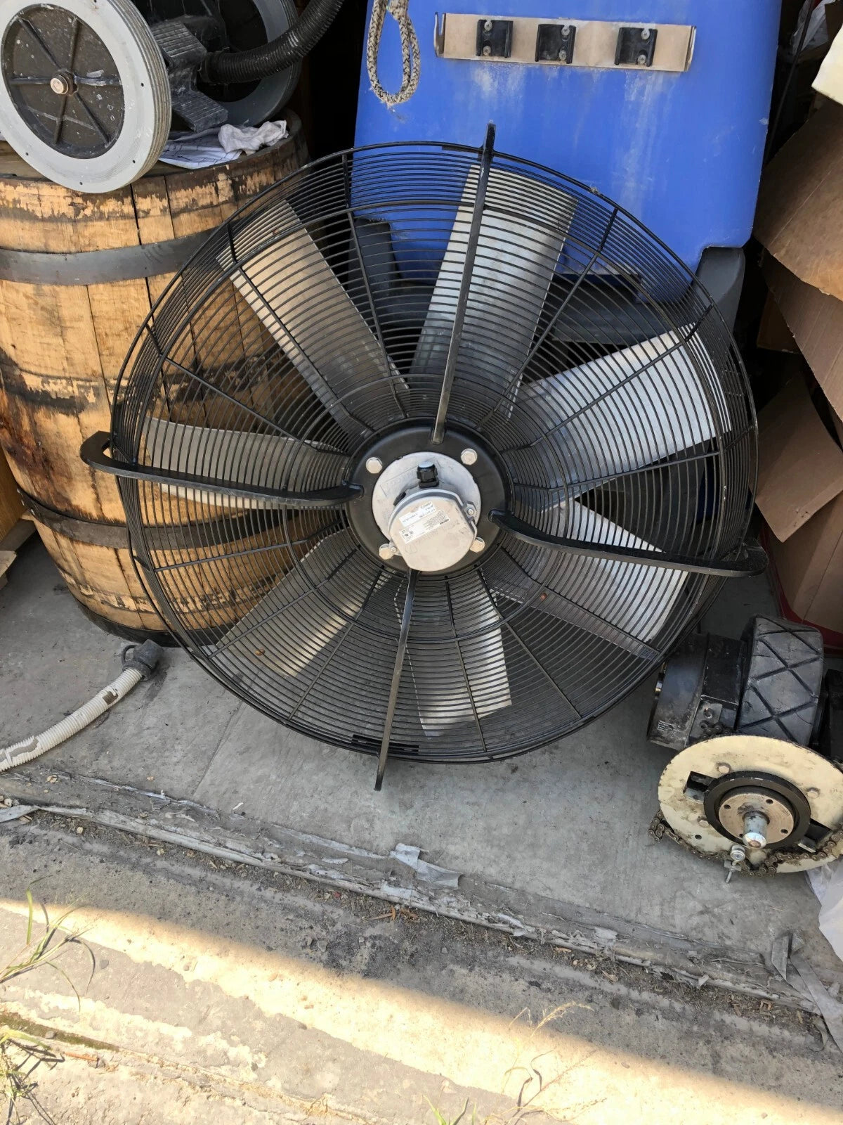 NEW ZIEHL-ABEGG FAN 3 PHASE 208 VOLT