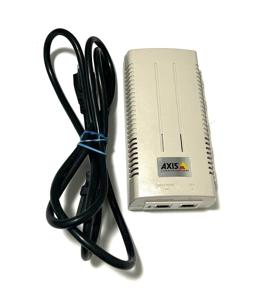 Axis Communications T8124 High POE Midspan 1 PORT Model 5016-001-01|155465291296