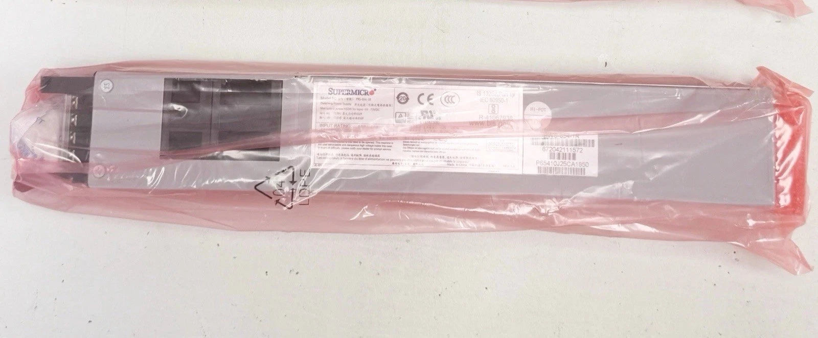 *OPEN BOX* Supermicro PWS-654-1R 650W Input Power Supply