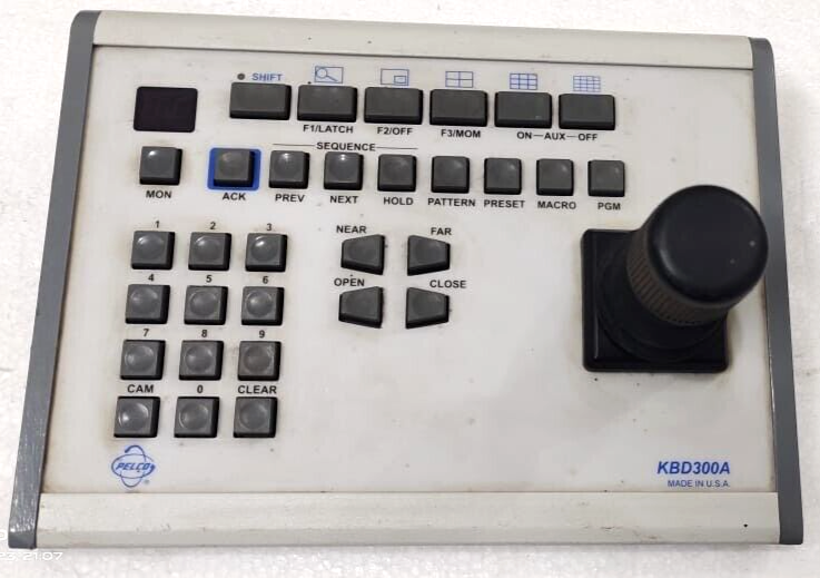 Pelco Kbd300A Universal Joystick Camera Keyboard Controller Audio/Video91Kk #11