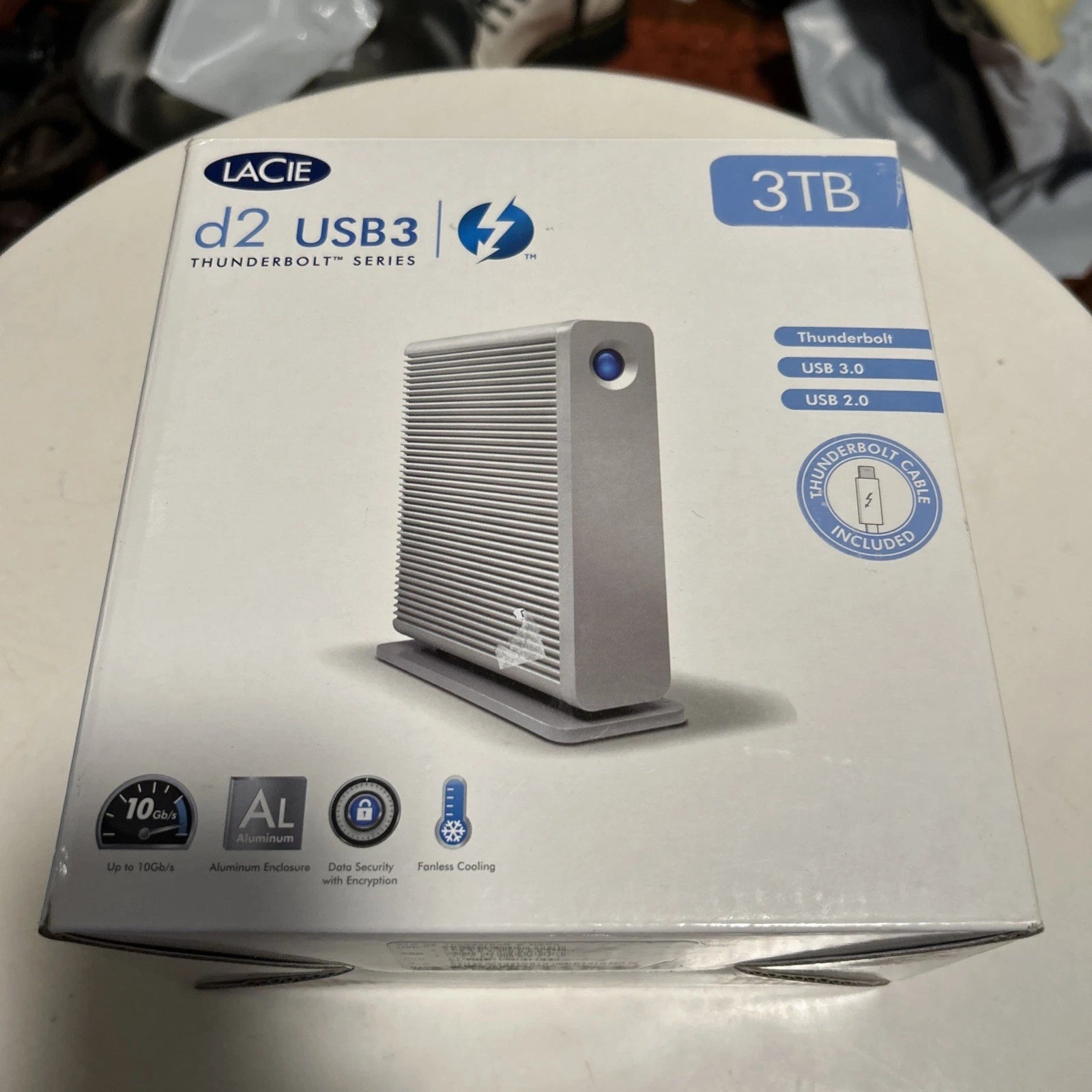 New LaCie D2 Thunderbolt Series / USB 3 External Drive 3TB