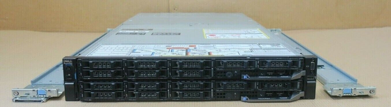 Dell PowerEdge FX2S Switched Rackmount Chassis + 2x FC830 Blade Node CTO Servers|404839381960