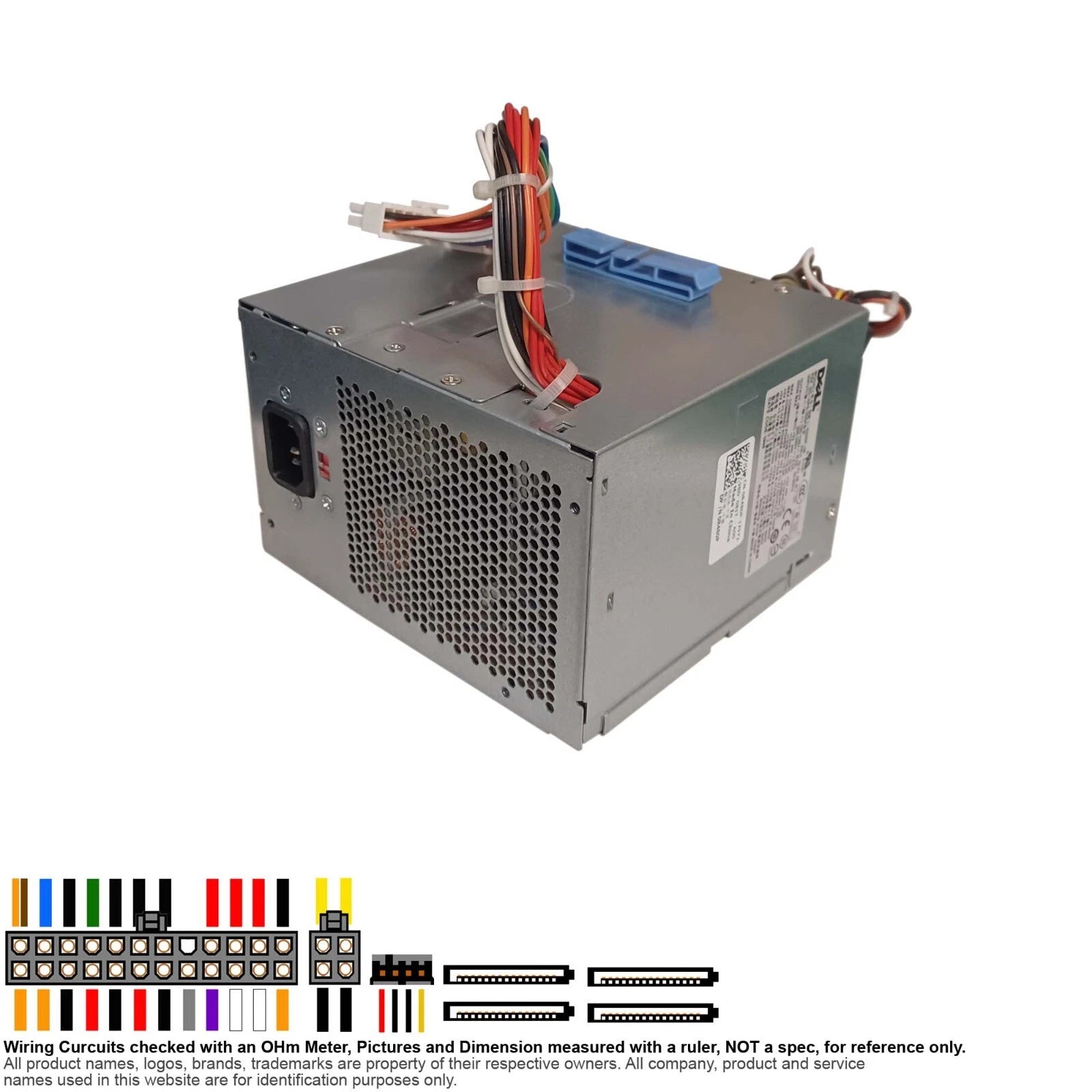 Power Supply ATX 305W Dell N305P-06 R480P 0R480P NPS-305KB B PowerEdge T110|364699085680