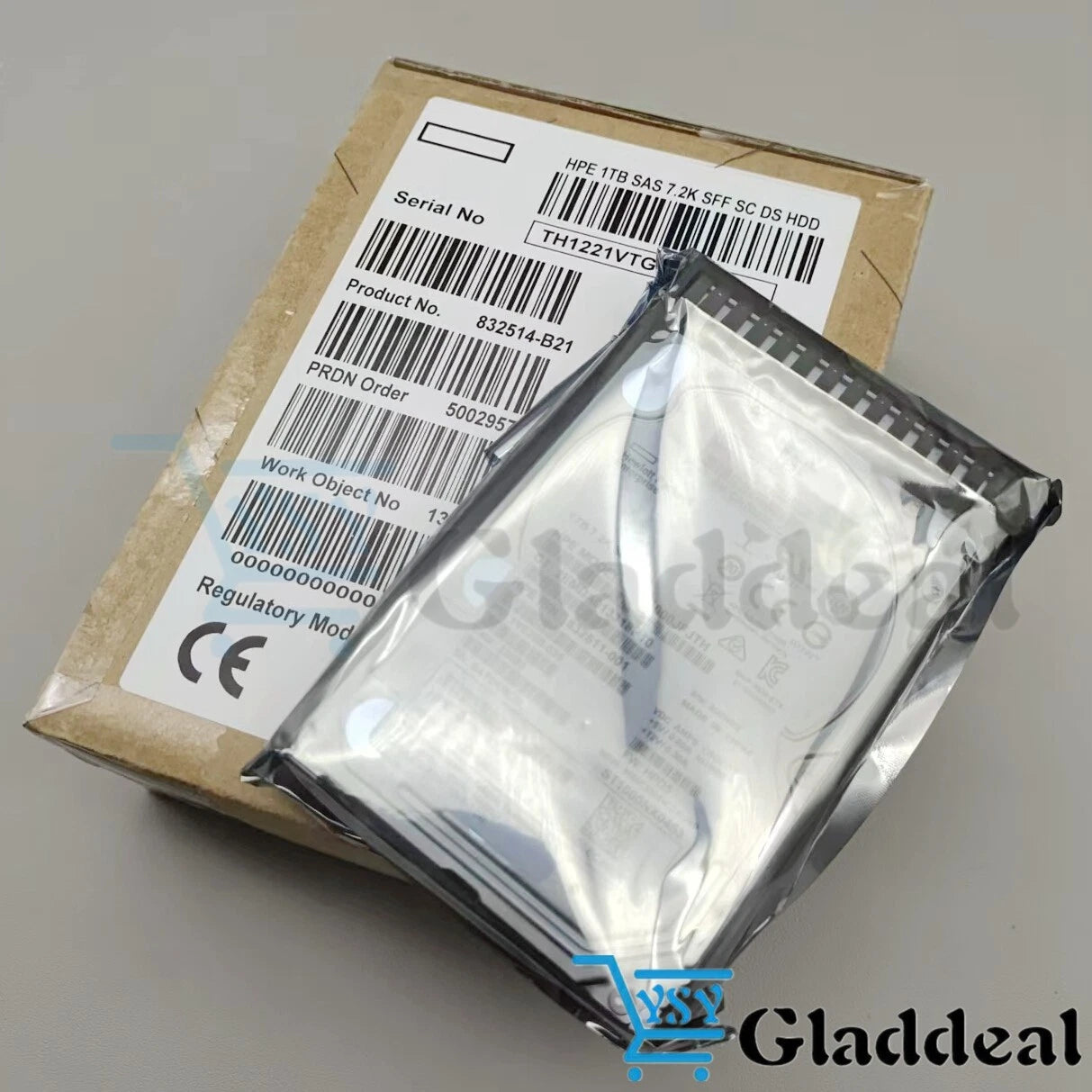 HPE 832984-001 832514-B21 1TB 7.2K 12G SFF 2.5" SAS SC HARD DRIVE G9 G8 HDD