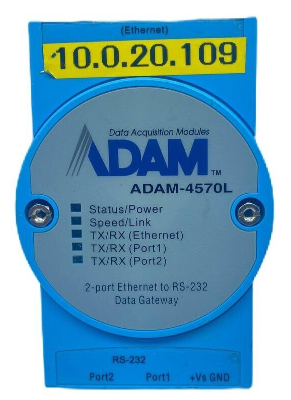 ADVANTECH ADAM-4570L 2-PORT RS-232 SERIAL DEVICE SERVER|275603306633