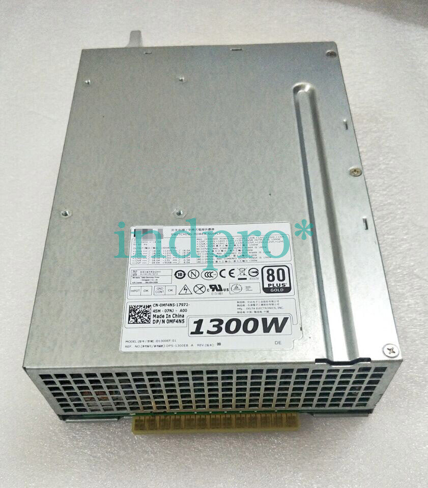 T7610 T7600 1300W power supply D1300EF-01 0MF4N5