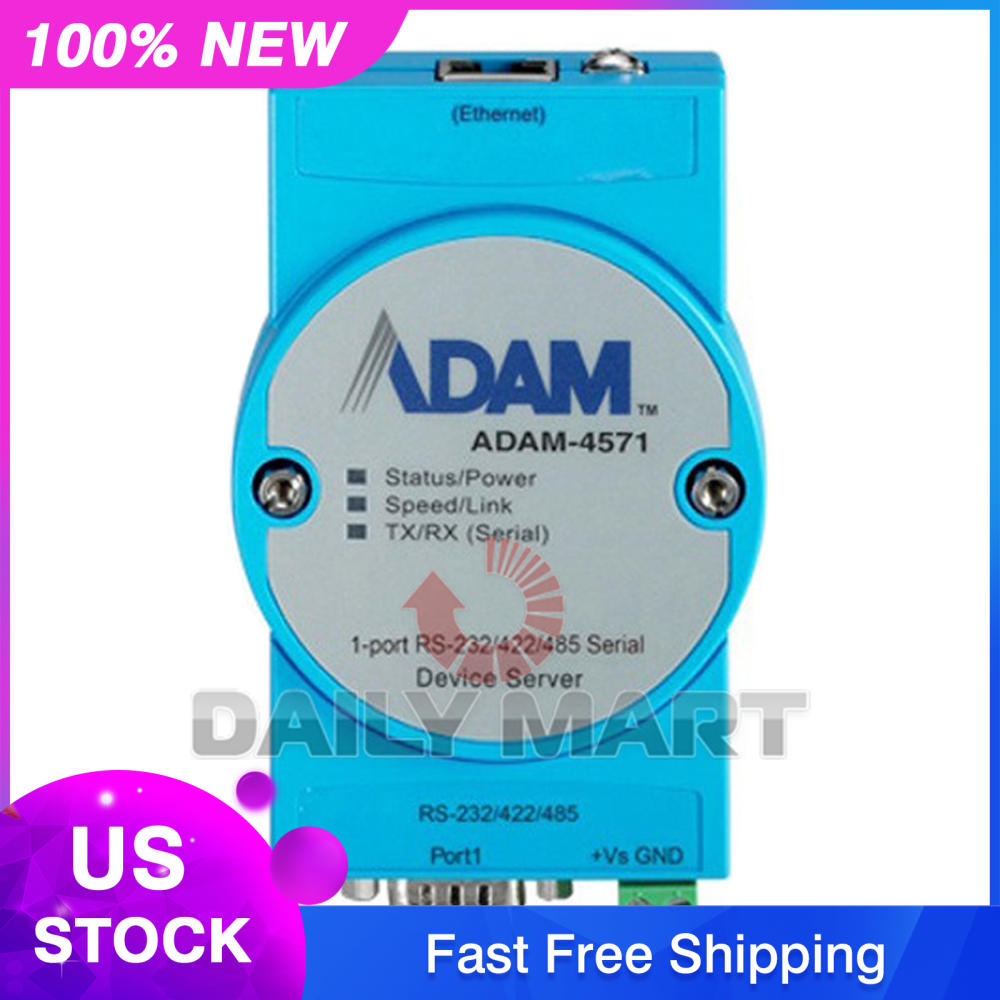 New In Box ADVANTECH ADAM-4571 Ethernet Serial Server Module For RS232/422/485|236320279599
