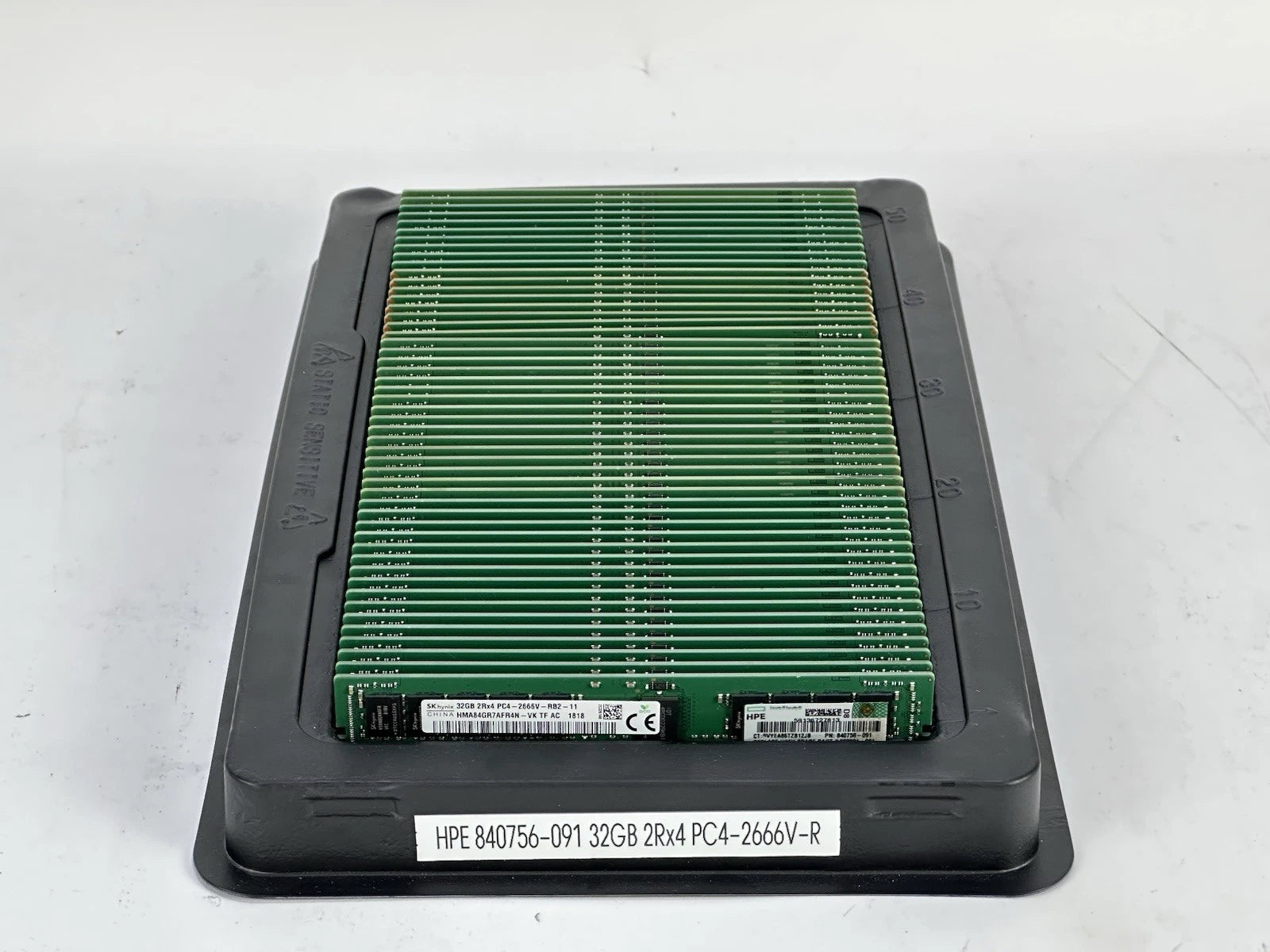 HPE 840758-091 1x 32GB 2Rx4 PC4-2666V-R ECC RDIMM DDR4 RAM Memory Micron Hynix|116885736291