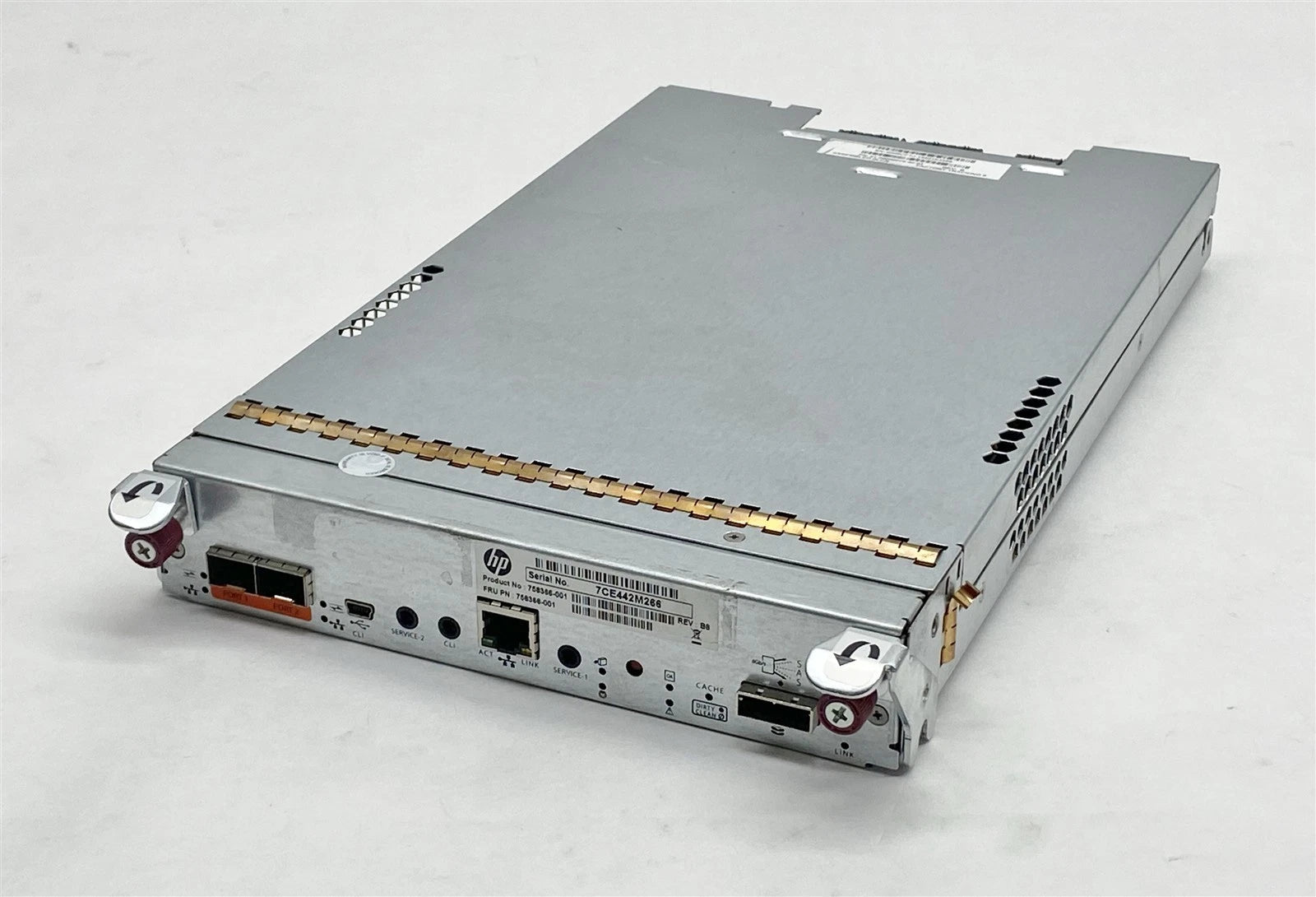 HP 758366-001 MSA 1040 SAN Controller Module 758366-001 81-00000078-00-07 Rev.B|336183879086