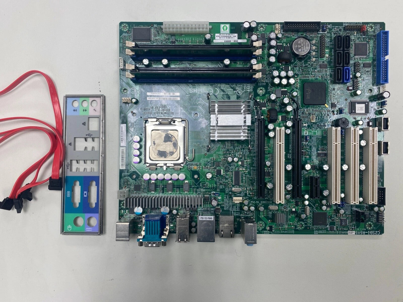 RADISYS JD35Q ATX C2SBI-RSYS-JD2 INTEL MOTHERBOARD CORE 2 DUO 2.13GHZ CPU 2