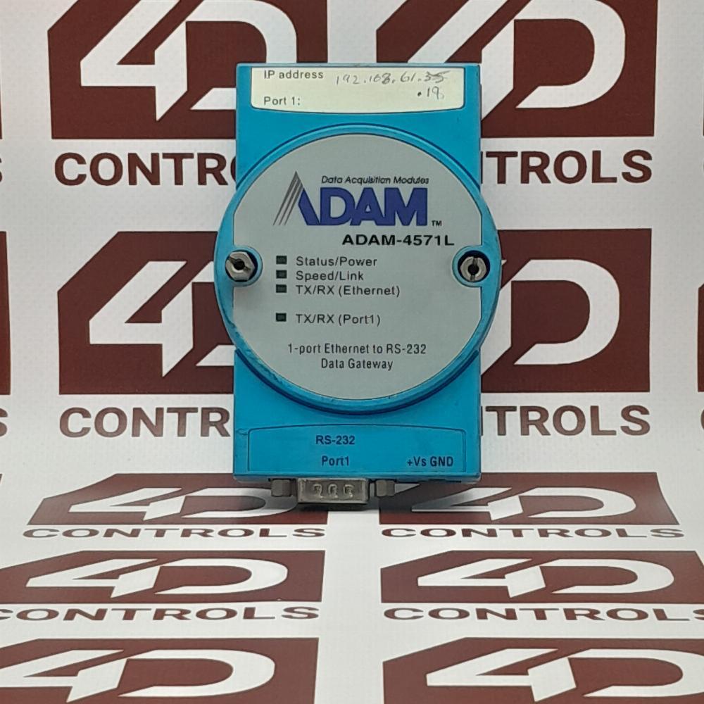 ADAM-4571L | Advantech | Serial Device Server, 1 Port, RS-232, Used (UPP)|205009928460