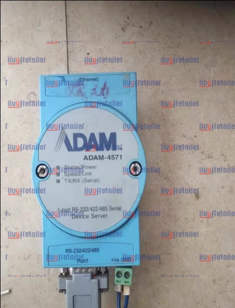 ONE Used Advantech 1 port RS-232 Ethernet serial server ADAM-4571|317279854176
