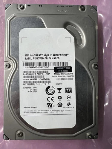 IBM Seagate 1TB 3.5-inch SATA HDD: Reliable, Fast, High-Capacity Storage Solution