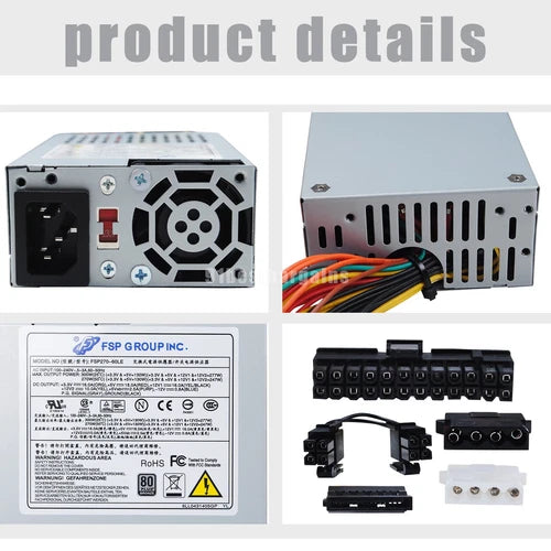 Reliable 270W HP Proliant Server Power Supply for G7 N54L N40L N36L
