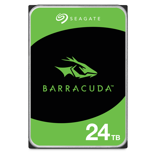 Seagate Barracuda ST24000DM001 24TB 7.2K RPM SATA 6Gb/s 512e 3.5in Refurbished HDD
