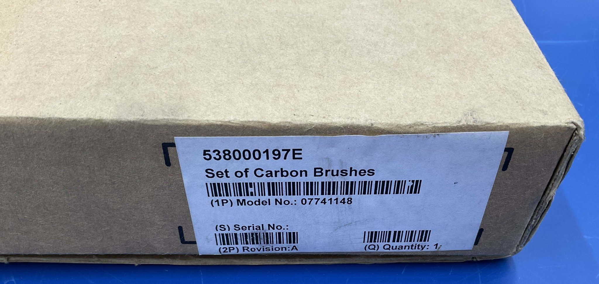 SET OF CARBON BRUSHES (07741148/538500015 SIEMENS