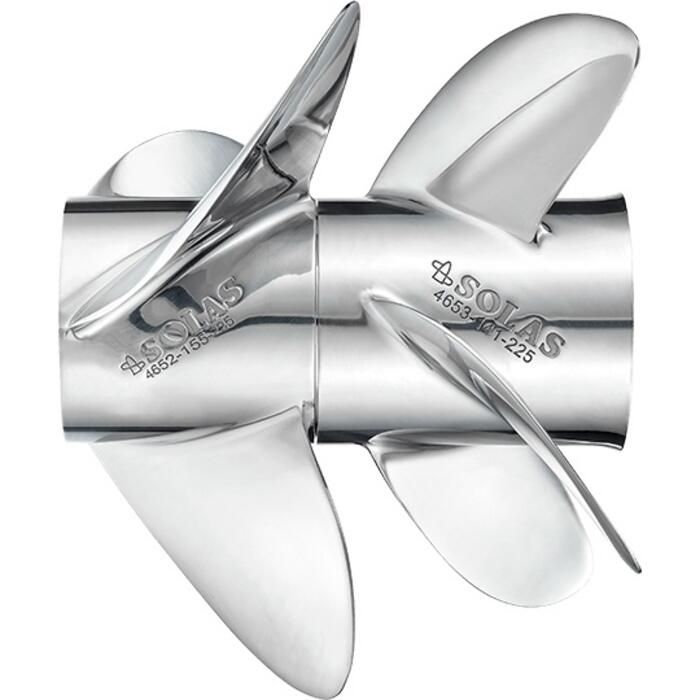 Solas Propeller 4652-155-225 Solas Prop System Suzuki, Front, 15.5" x 22.5