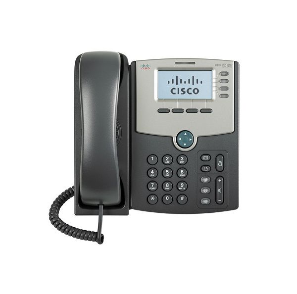 SPA514G - Cisco 4-Lines Dual-Port Ethernet 2.3-inch LCD Display IP Phone