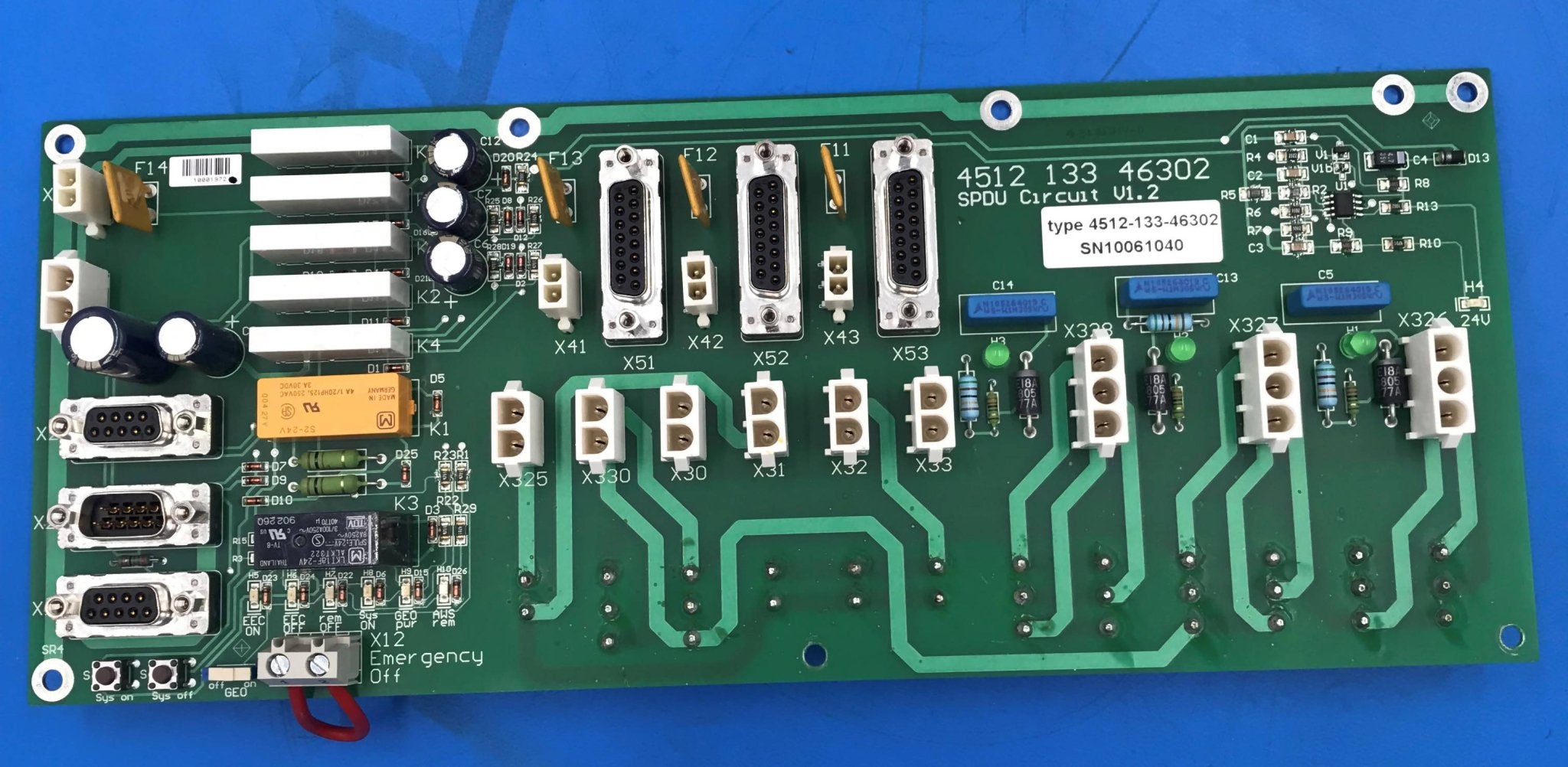 SPDU Circuit V1.2 Board (4512-133-46302 Philips