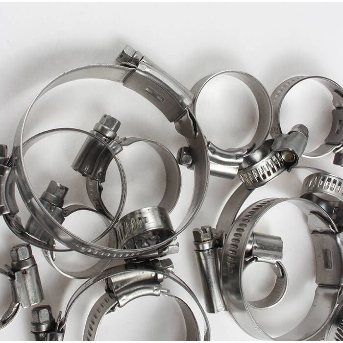 Scandvik 13614 ABA SS Hose Clamps, #3, 10 Pack
