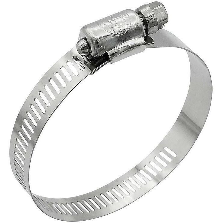 Seachoice 50-23391 Stainless-Steel Marine Hose Clamps, 1/2" Band, Size #32, 10/Bx