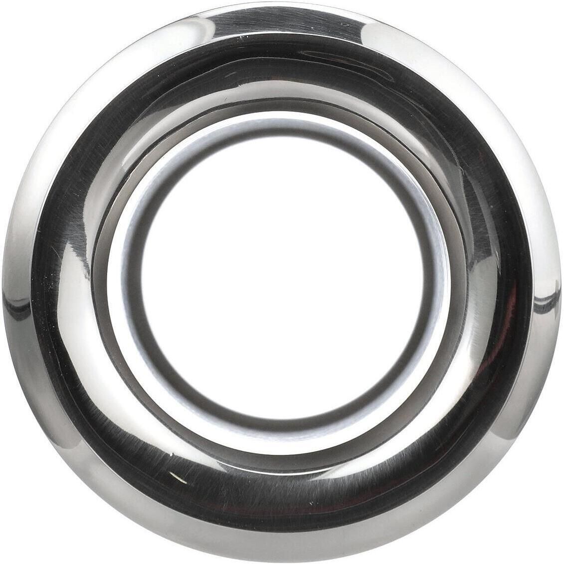 Seachoice 50-18621 Mega-Flow Dripless Thru Hull Fitting, 316 SS, Fits 1-1/8" Hose, 1-1/2" Max Hull